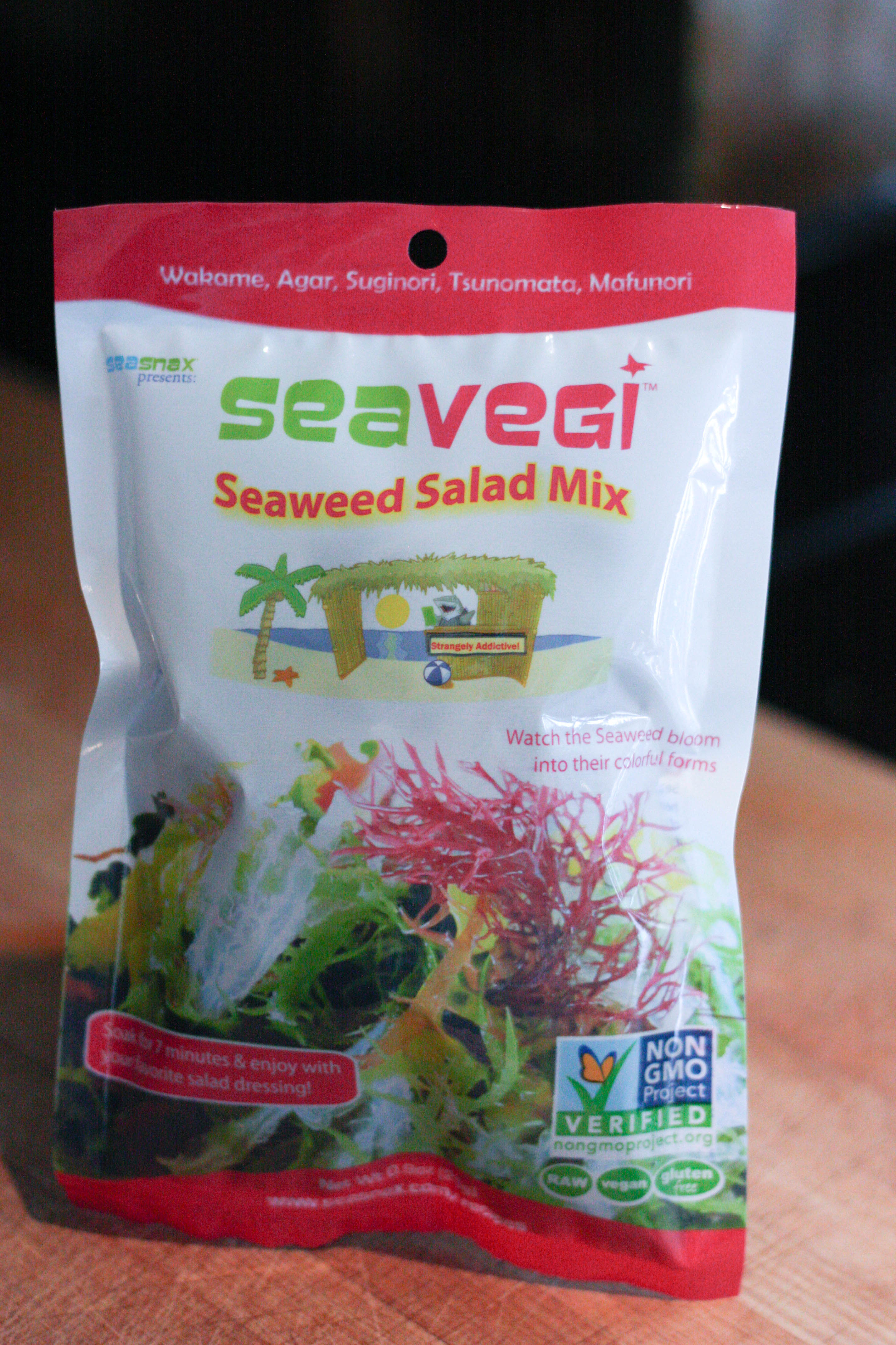 Sea Vegi Seaweed Salad Mix.