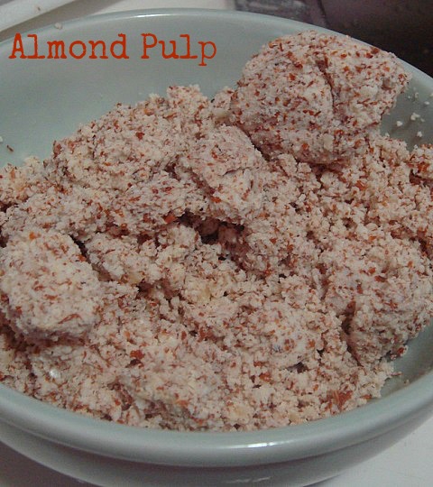 almond pulp