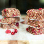 no-bake cranberry macadamia nut squares