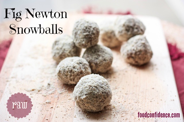 no-bake fig newton balls