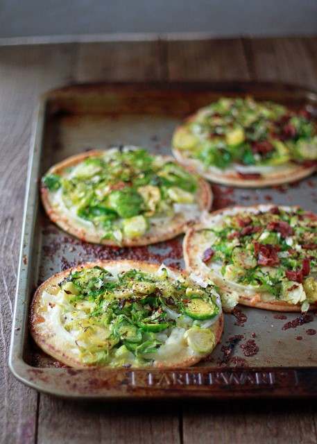 Easy-Brussels-Sprouts-Pita-Pizzas