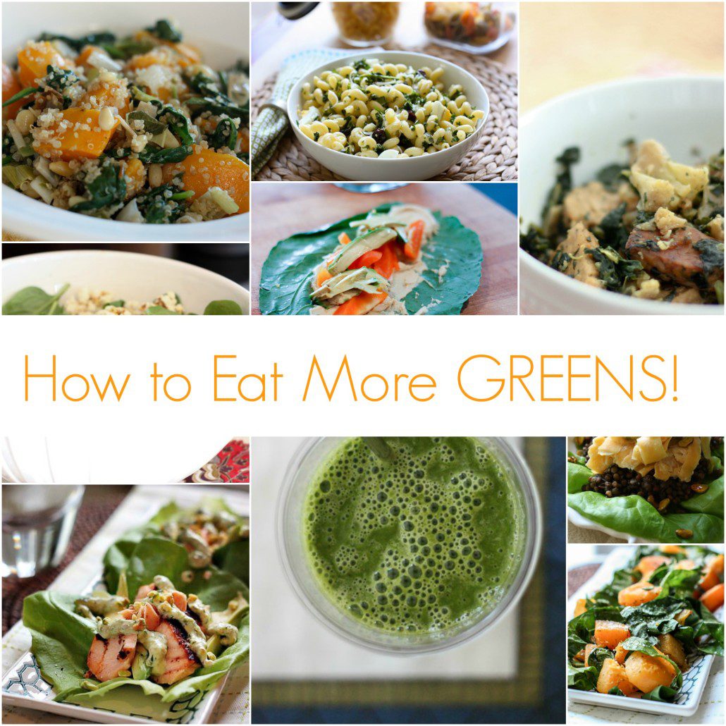 Fun ways to incorporate more greens in to your diet from @danielleomar