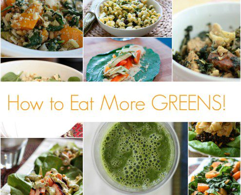 Fun ways to incorporate more greens in to your diet from @danielleomar