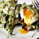 Poached eggs on Sourdough toast with avocado sauce via @danielleomar