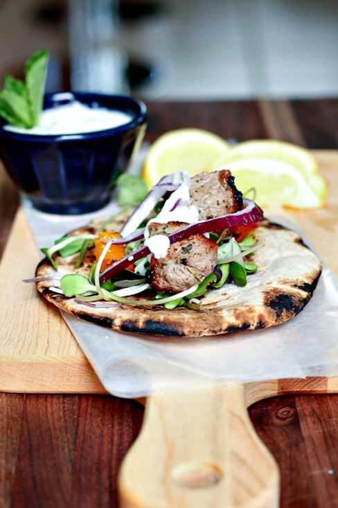 Lamb on the Go! Egyptian chic street food, perfect for lunch, dinner or summer BBQ! @danielleomar