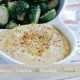 Spicy Harissa Hummus with Roasted Brussels Sprouts