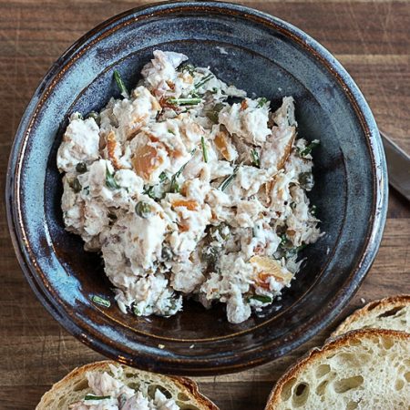 Smoked Trout Dip recipe for Superbowl fun!