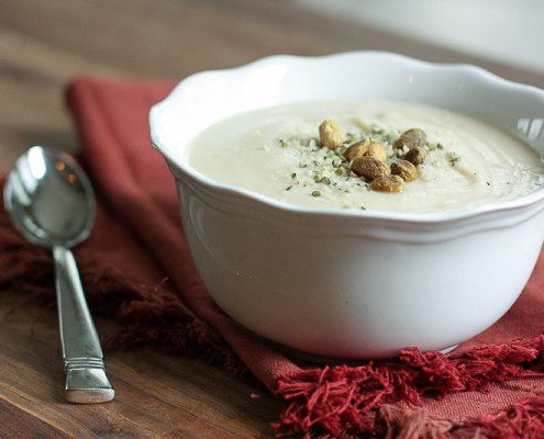 lemony cauliflower soup