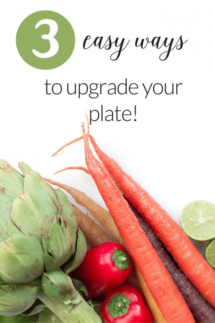 Sharing a few easy ways you can upgrade your plate! Whether you’re a seasoned healthy eater or just beginning your journey, making a few smart swaps and additions can help you get the most out of your meals.