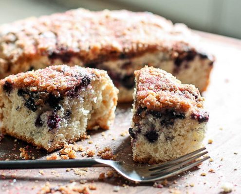 Make this Wild Blueberry Crumb Cake for someone you love!