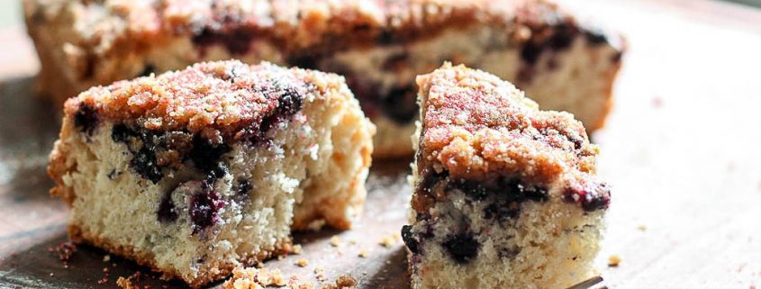 Make this Wild Blueberry Crumb Cake for someone you love!