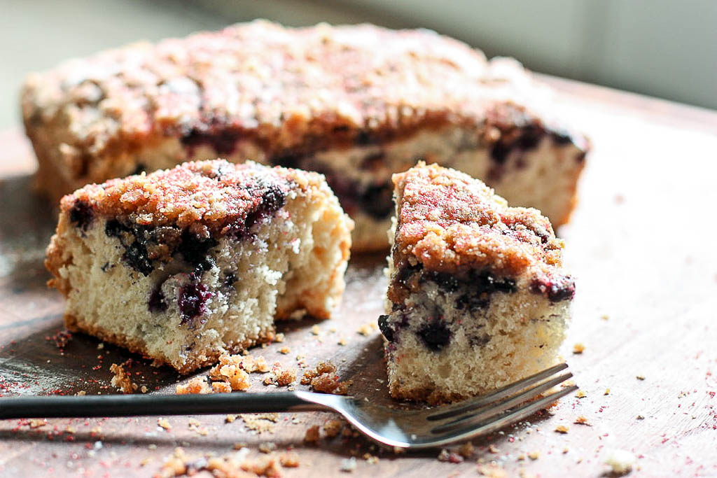 Make this Wild Blueberry Crumb Cake for someone you love! 