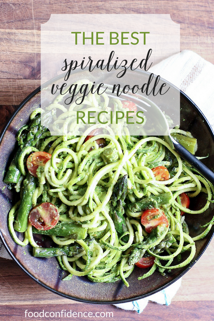 Here are some of my favorite spiralized veggie recipes, from hearty main dishes to light and refreshing salads!