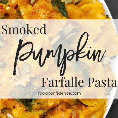 Smoked Pumpkin Farfalle Pasta