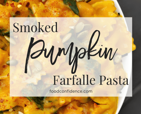 Smoked Pumpkin Farfalle Pasta