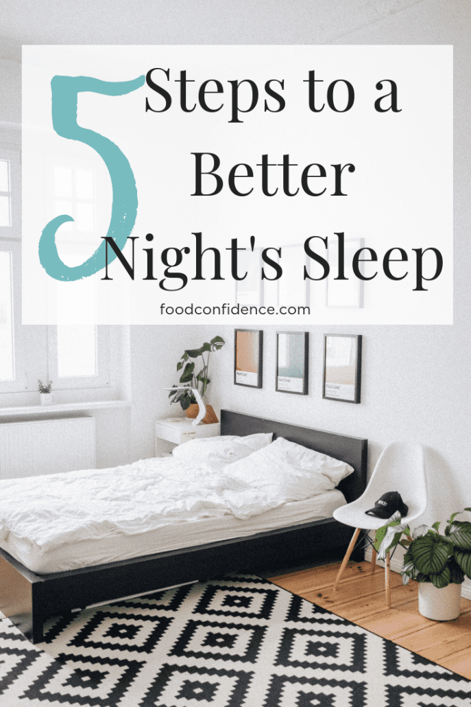 5 Steps to a Better Night's Sleep