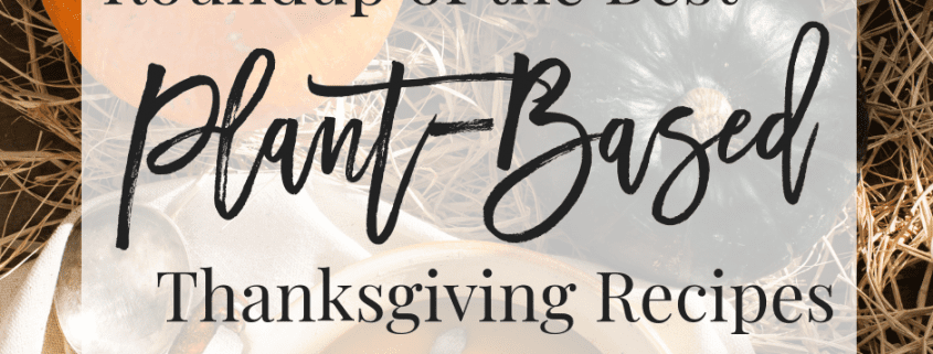 Roundup of the Best Plant Based Thanksgiving Recipes