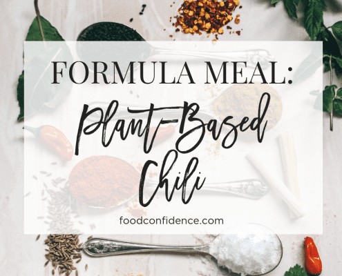 formula meal: plant based chili