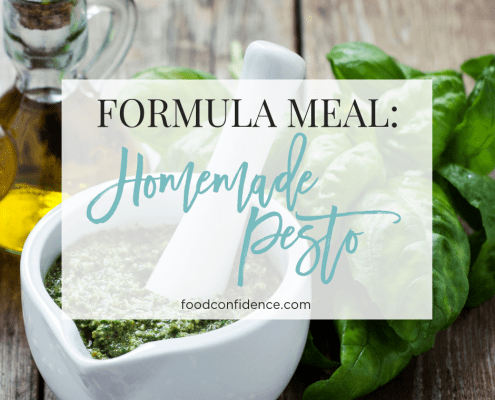 Formula Meal: Homemade Pesto