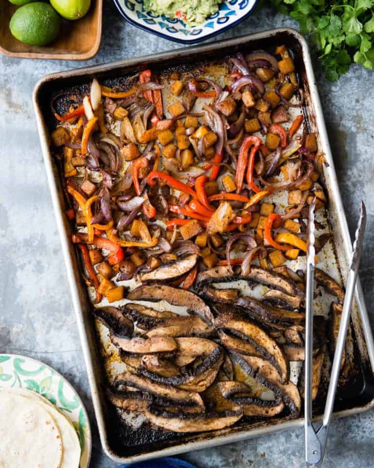 Sheet Pan Veggie Fajitas
