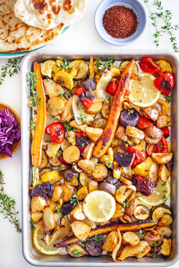 Vegetarian Shawarma Tray