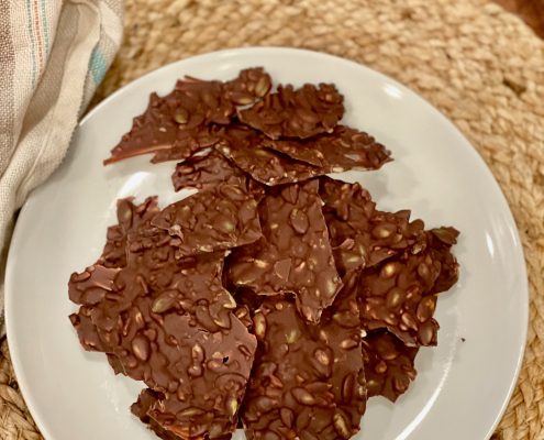 Chocolate Seed Bark